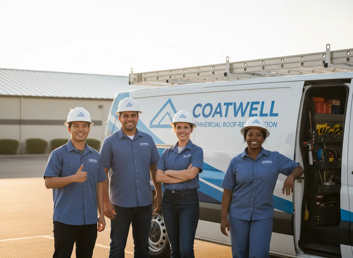 Commercial roof coating company in St Louis Park, MN